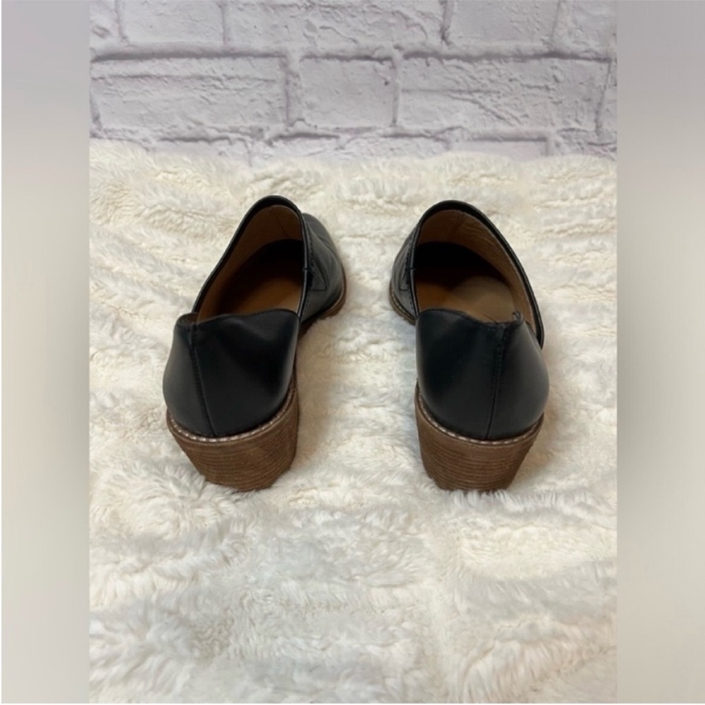 Madewell The Brady Black Leather Boho Lowcut Bootie, 9.5 - Picture 6 of 10